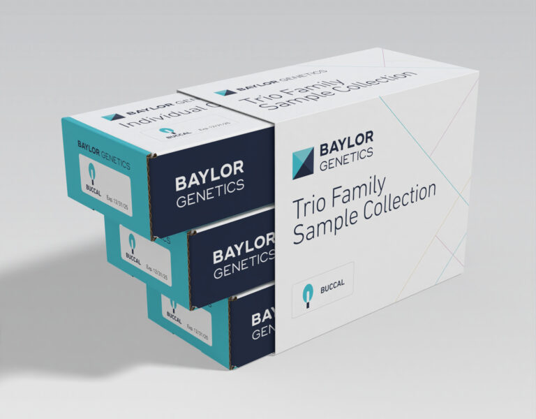 Baylor Genetics Trio Family Sample Collection