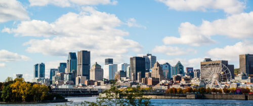 Montreal Canada Skyline